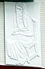 Lithophanie imprimée en 3D d’après Moïse Kisling, La Délaissée